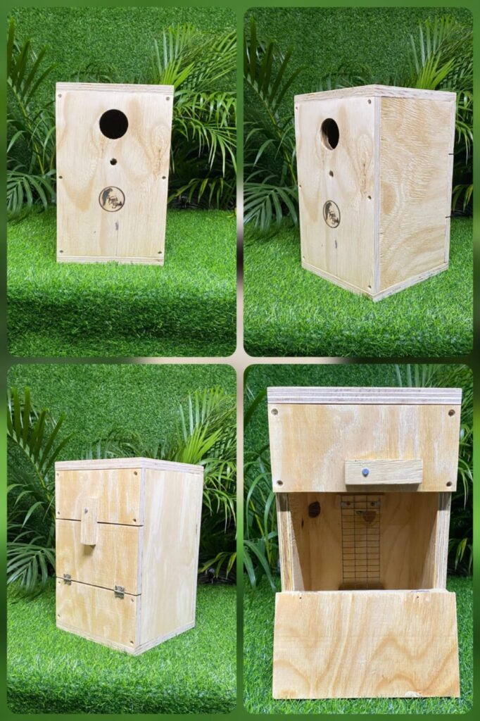 Trey Conure nest box